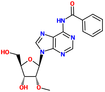 (image for) MC081317 N6-Benzoyl-2'-O-methyladenosine